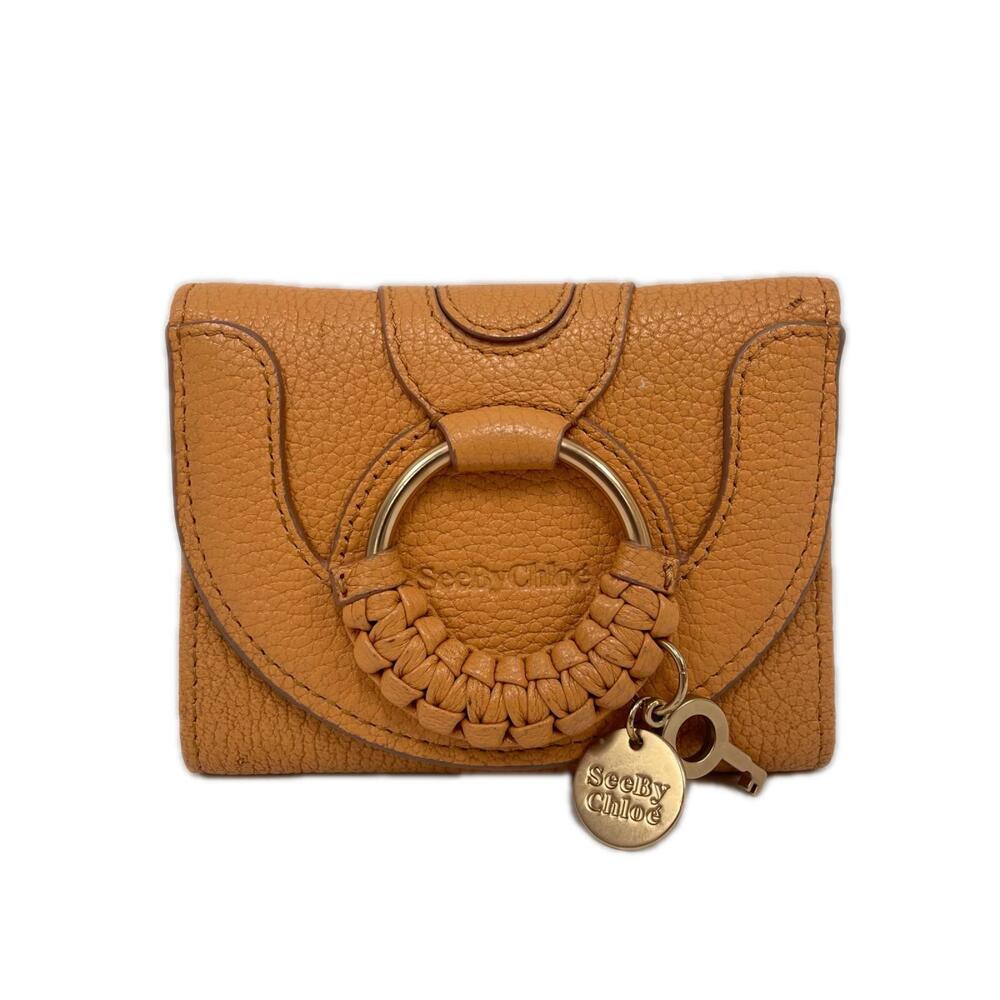 Chloe Trifold Wallet Orange - Picture 1 of 9